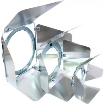 Spot PAR-30 EUROLITE siipirajoitin hopea 42103535, hopeaviimeistely