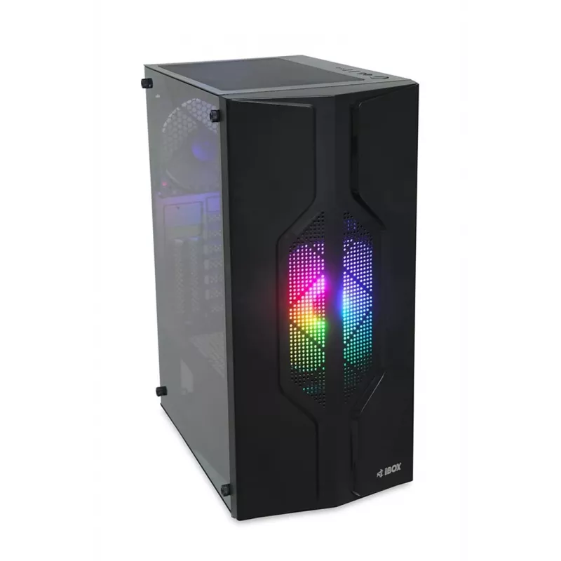 iBox CETUS 908 Midi Tower musta