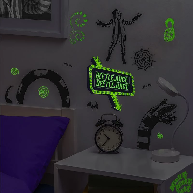 Seinätarra Paladone Beetlejuice Design PP13439BJ – koristeellinen seinätarrasarja