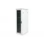 DIGITUS 36HE Unique verkkokaappi 600x800mm lasiovi harmaa