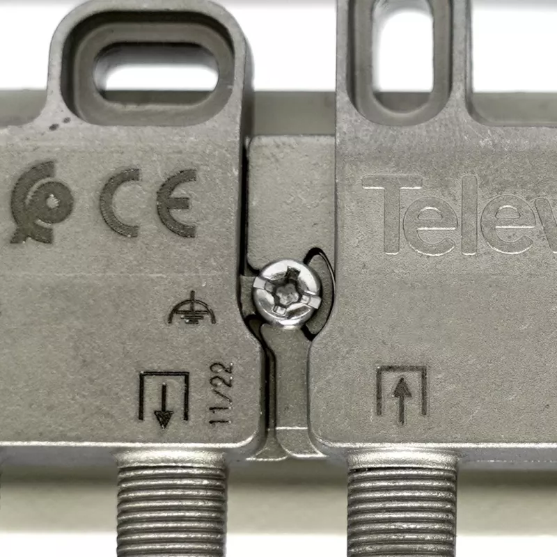 Jakaja Televes 6-tie VT612FZ 5–1218 MHz 12 dB