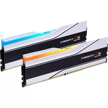 DIMM 32 GB DDR5-6000 (2x 16 GB) dual-kit, keskusmuisti valkoinen, F5-6000J2636H16GX2-TZ5NRW, Trident Z5 NEO RGB, AMD EXPO