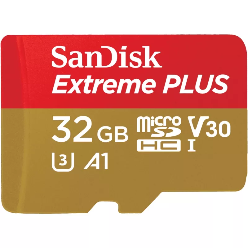 Flash-muisti SanDisk Extreme Plus 32 GB UHS-I SDSQXBG-032G-GN6MA