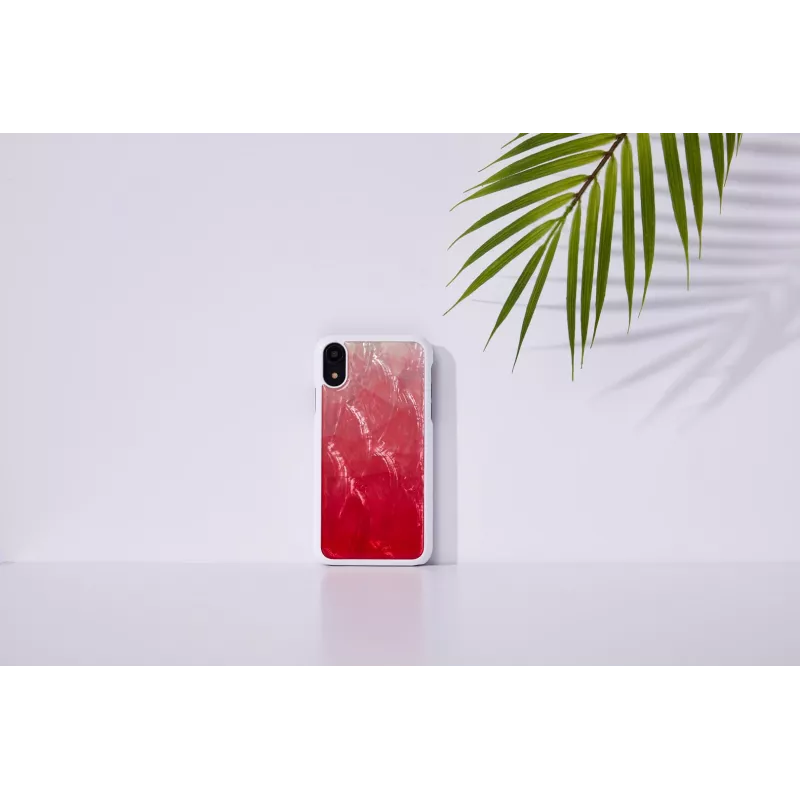 iKins älypuhelinkotelo iPhone XR – pink lake ja valkoinen