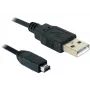USB-kaapeli DeLOCK 2.0 mini 4-pin Hirose 1,5 m