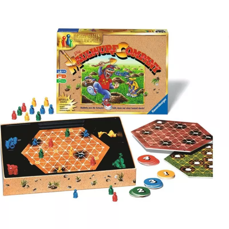 Ravensburger perhepeli - Die Maulwurf Company (26423)