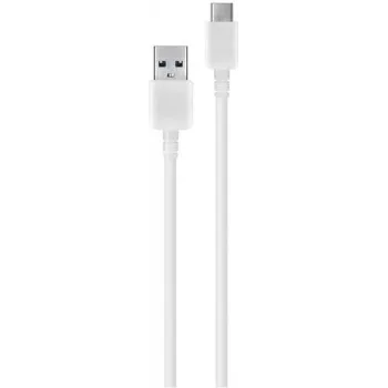 USB-C-kaapeli Samsung EP-DN930CEU 1,2 m, valkoinen, USB-C–USB-C-data- ja latauskaapeli