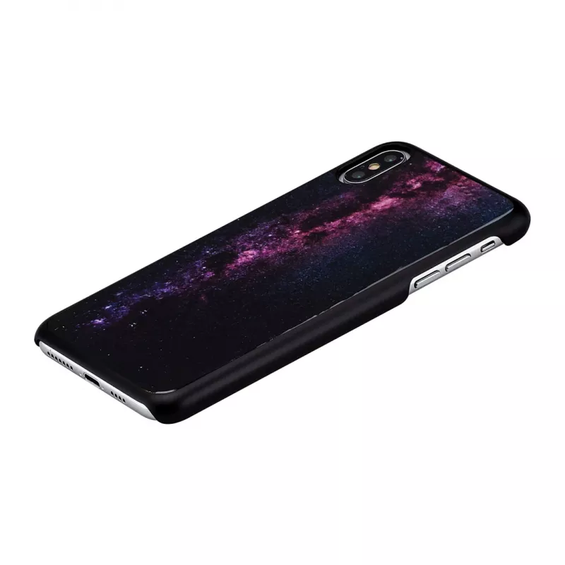 iKins puhelinkotelo iPhone XS Max — milky way musta