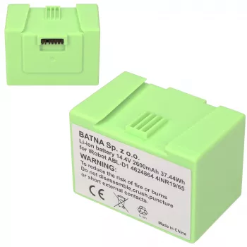 Roomba | akku, ladattava akku pölynimuriin | E5 E6 I7 14,4V 2600mAh