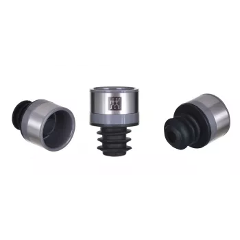 Viinin säilytyspumppu ZWILLING FRESH & SAVE – pumpun pää tyhjiötulpille, harmaa, Ø 3 cm, korkeus 40 mm, 3 kpl:n setti