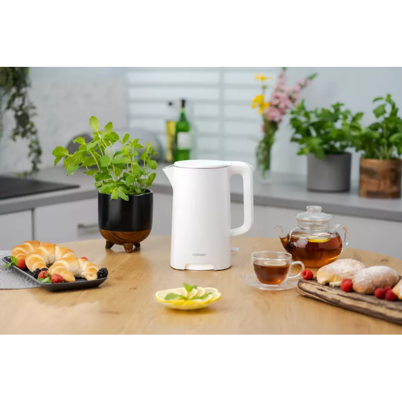 Sähköinen vedenkeitin Zelmer 1,7 L 2200 W hopea