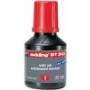 Täyttömuste Edding BT 30 -tussiin, punainen, 30 ml, täyttömuste Edding BT-sarjaan