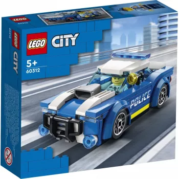 LEGO 60312 City poliisiauto lelu 5-vuotiaille ja sitä vanhemmille poliisi-minihahmolla pieni lahjaidea seikkailusarja takaa-ajoajoneuvo rakennussarja Singl