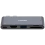 CANYON keskitin DS-5 5in1 Thunderbolt 3 4K Space Grey