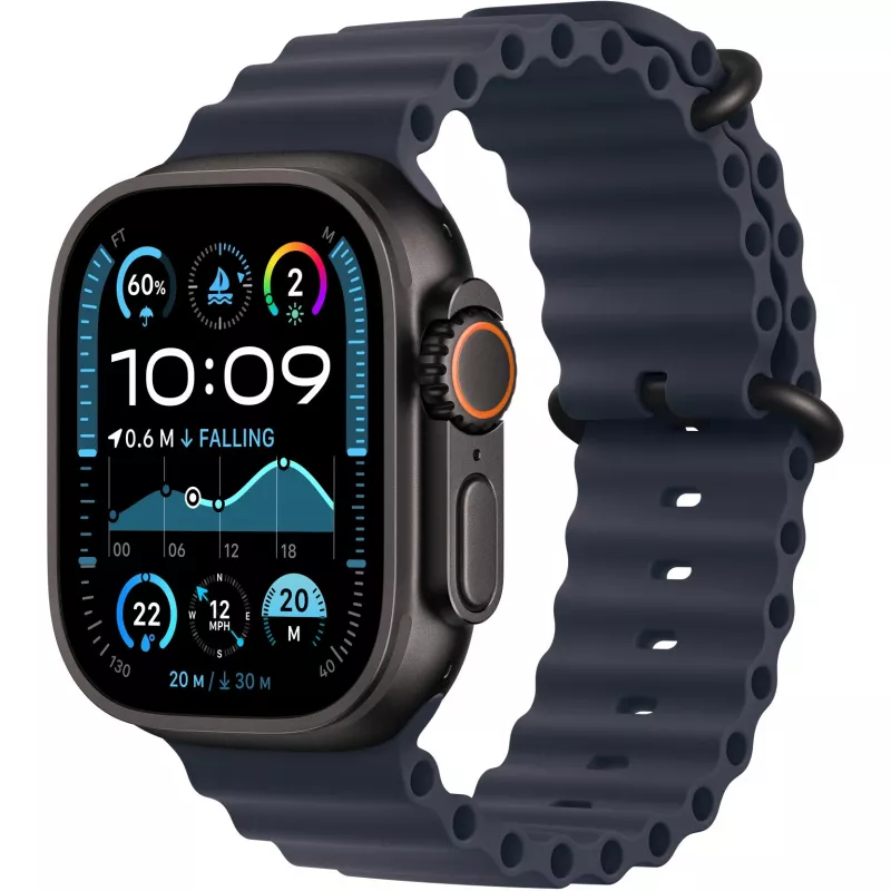 Navy Ocean -ranneke 49 mm – musta titaaniviimeistely