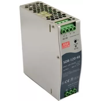 Pulsar SDR-120-48 hakkuriteholähde DIN-kiskoon
