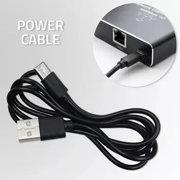Ethernet-minikytkin QOLTEC 52293 1x4 RJ45, hallitsematon verkkohaaroitin 1-in 4-out