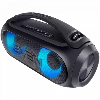 Kaiutin SVEN PS-380, musta (40W, vedenpitävä (IPx5), TWS, Bluetooth, FM, USB, 3000mAh)
