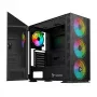 SAVIO PC-kotelo Raptor X1 ARGB lasi/mesh musta