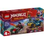 Palikat Ninjago 71840 Renn-Duell Rogue vs. Drix