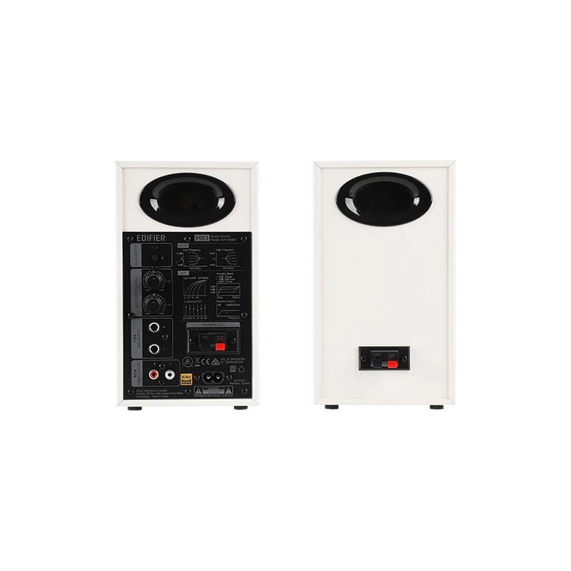 Edifier MR3 2.0 aktiiviset studiomonitorikaiuttimet, 18 W, Bluetooth 5.4, 85 dB, valkoiset