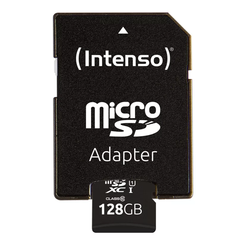 Flash-muisti Intenso 128GB microSDXC UHS-I Class 10