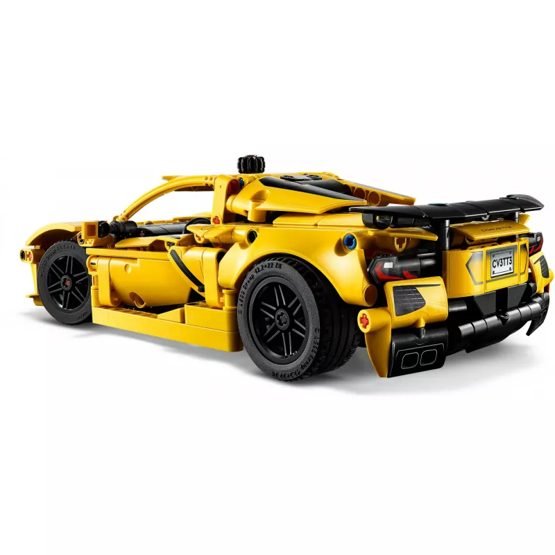 LEGO Technic Corvette Stingray 42205 2-in-1 avo- ja coupé-malli, 732 osaa, 80×270×140 mm