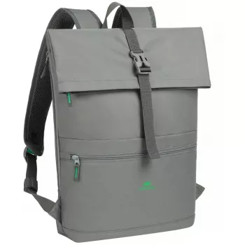 Kaupunkireppu Rivacase Gremio harmaa polyesteri rPET 280x135x430mm