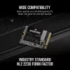 Corsair MP600 Mini - SSD - 2 TB - sisäinen - M.2 2230 - PCIe 4.0 x4 (NVMe)