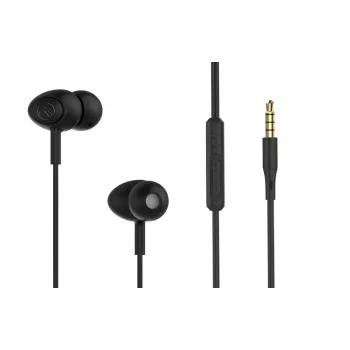 In-ear-kuulokkeet Tellur Basic Gamma johdollinen musta
