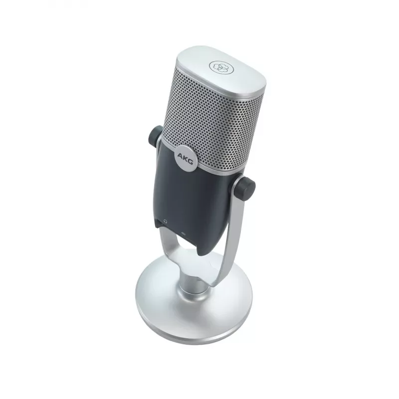 AKG Ara - ammattimainen USB-kondensaattorimikrofoni, sininen/hopea