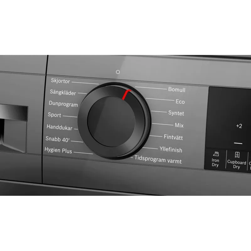 Bosch WQG245DXSN lämpöpumppukuivausrumpu 9 kg
