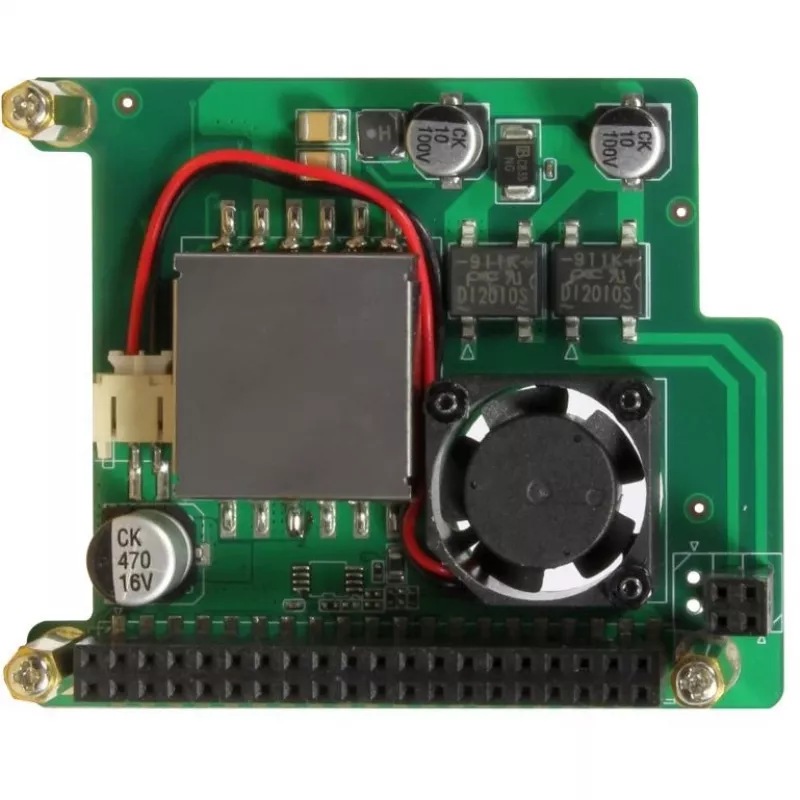 ALLNET PoE Hat Radxa Rock 3A -tietokoneelle, 802.3at – Power over Ethernet -lisävaruste