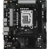 Emolevy ASROCK H810M‑X micro ATX Intel H810 LGA 1851 DDR5 2× DIMM 128GB M.2 2.5GbE HDMI DisplayPort