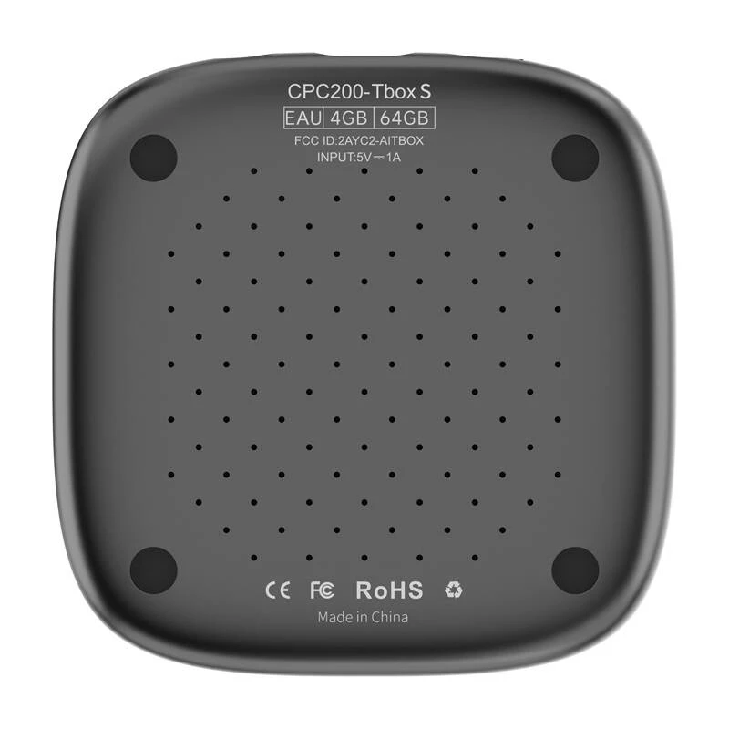 Langaton adapteri Carlinkit CPC200-Tbox S langattomaan Apple CarPlay- ja Android Auto -yhteyteen