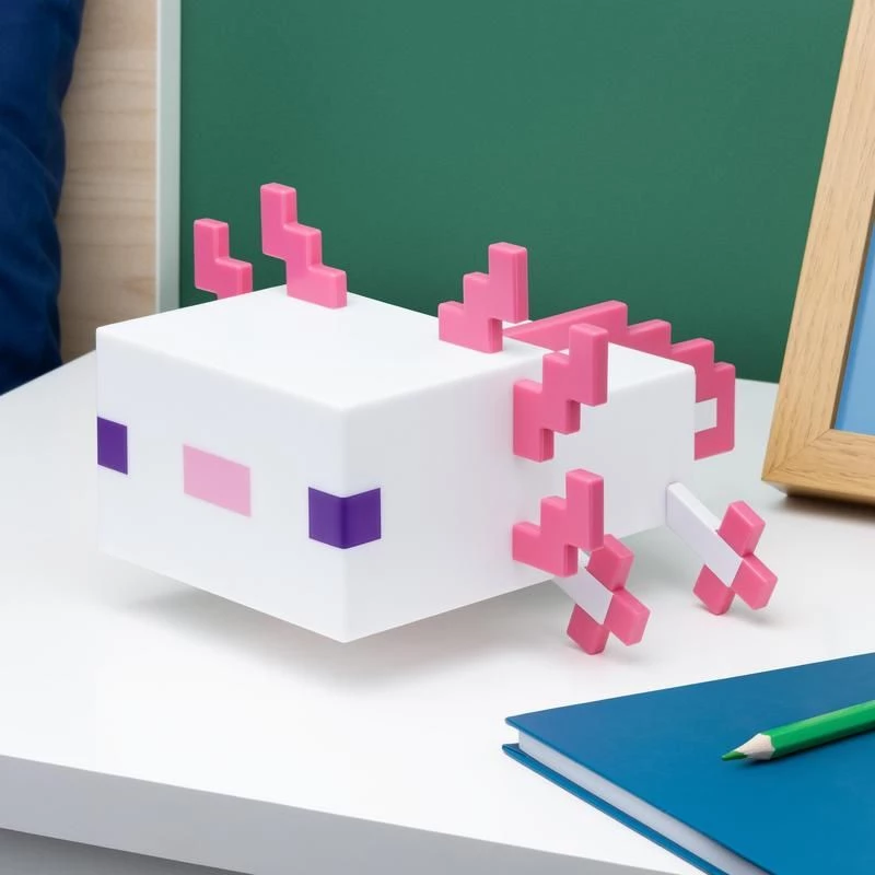 Paladone Minecraft Axolotl valo