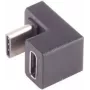 USB-C-sovitin ShiverPeaks 13-40006, USB 3.1 -kulmapistoke 180°