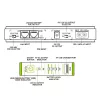 Tecnoware ERA PLUS DC FGCERAPLDC252 DC-UPS-laite, 9/12 V DC, PoE 24/48 V DC, USB 5 V DC, 8800 mAh