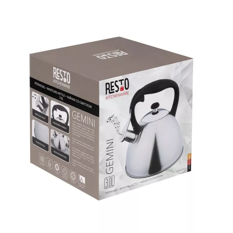 Resto Kitchenware 90601 vesipannu, 3 l, ruostumaton teräs