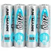 1x4 Ansmann maxE NiMH ladattava akku Mignon AA 2100 mAh 5035052