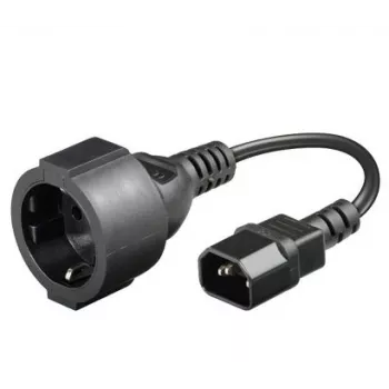 Microconnect PE130075 virtajohto musta 0,23 m C14-liitin
