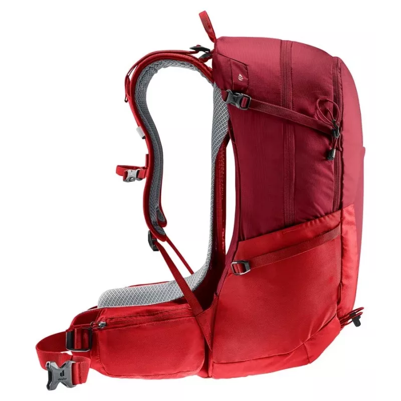 Deuter Futura 27 naisten vaellusreppu punainen