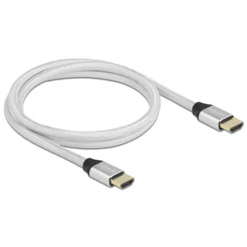 HDMI-kaapeli DeLOCK Ultra High Speed 48 Gbit/s 8K 60 Hz hopea 1 m