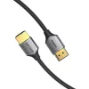 Ultra ohut HDMI HD -kaapeli Vention ALEHF 1m 4K 60Hz (harmaa)
