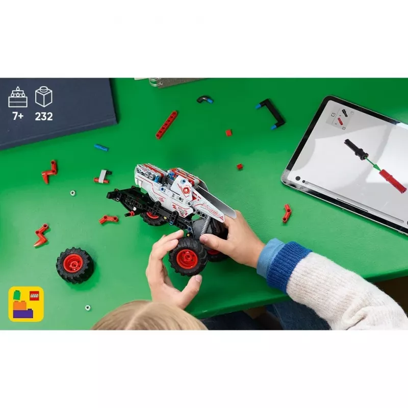 LEGO TECHNIC 42200 Monster Jam™ ThunderROARus™ vetomoottorilla