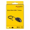 Hiiri DeLOCK 12114 USB Type-C optinen molempikätinen