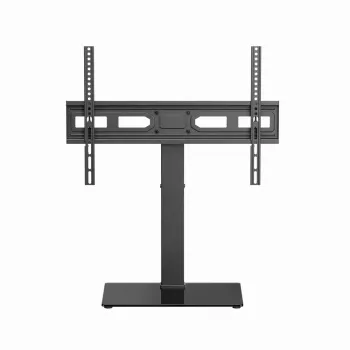 Lattialla seisova TV-teline GEMBIRD TVS-D75S-01 37–75 tuuman televisioille, terästä, korkeussäädettävä ja kallistuva, VESA 75x75–600x400, 40 kg kantavuus