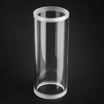 Putki BitsPower Z-Tube 150 läpinäkyvä putki Ø60 mm pituus 150 mm jäähdytysnesteen kapasiteetti 0,274 L