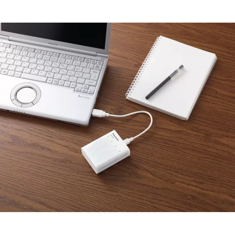 PANASONIC Eneloop Smartplus BQ-CC87 USB-laturi + 4x AA 2000 mAh (K-KJ87MCD40USB)