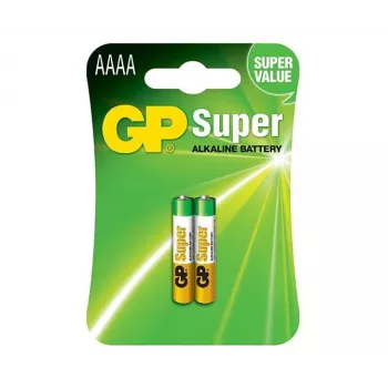 GP Battery GP25A LR61 Mini AAAA -paristo alkali-mangaani 1,5 V 2 kpl